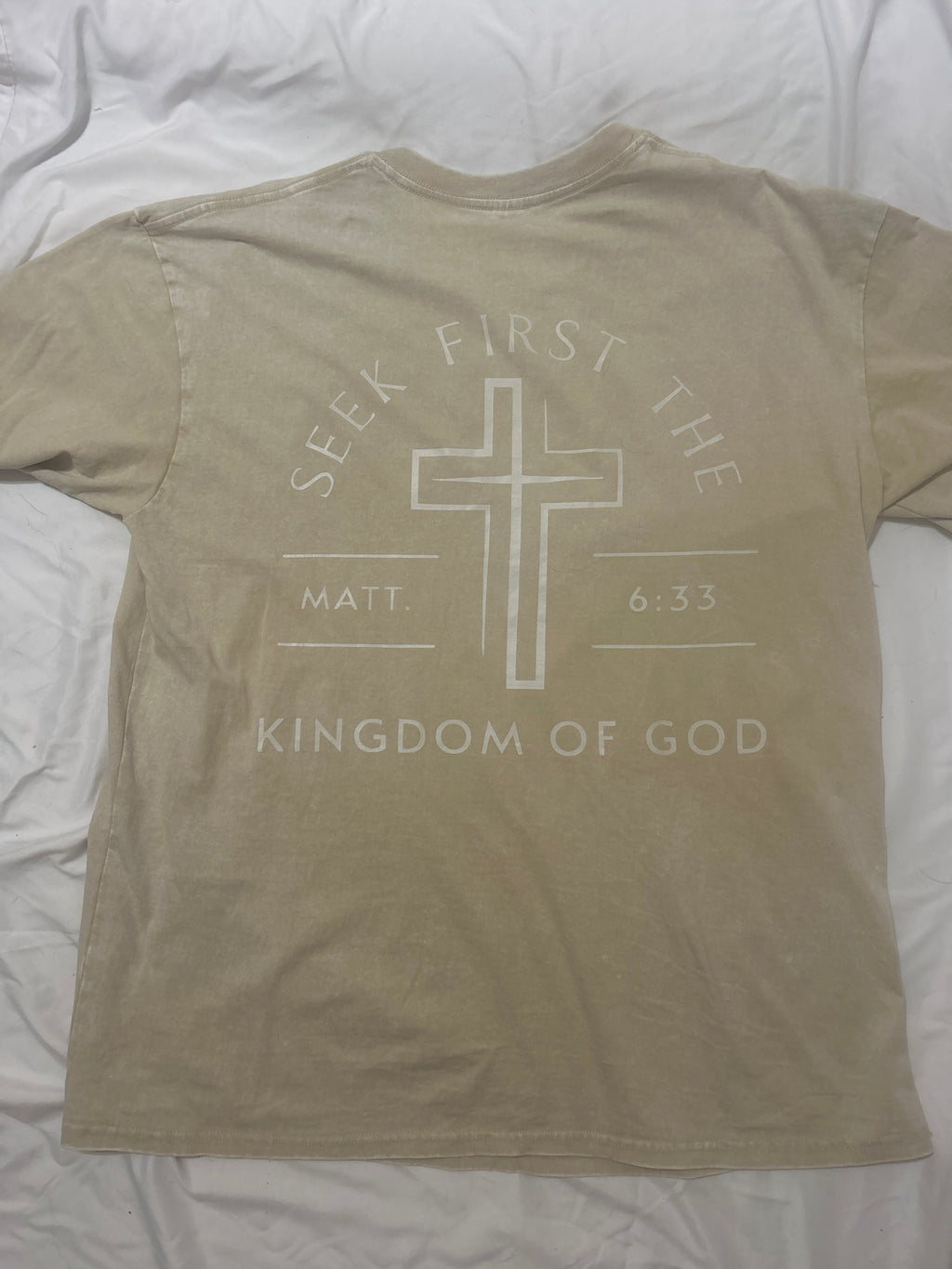 “The Cross” t- shirt. Adult large