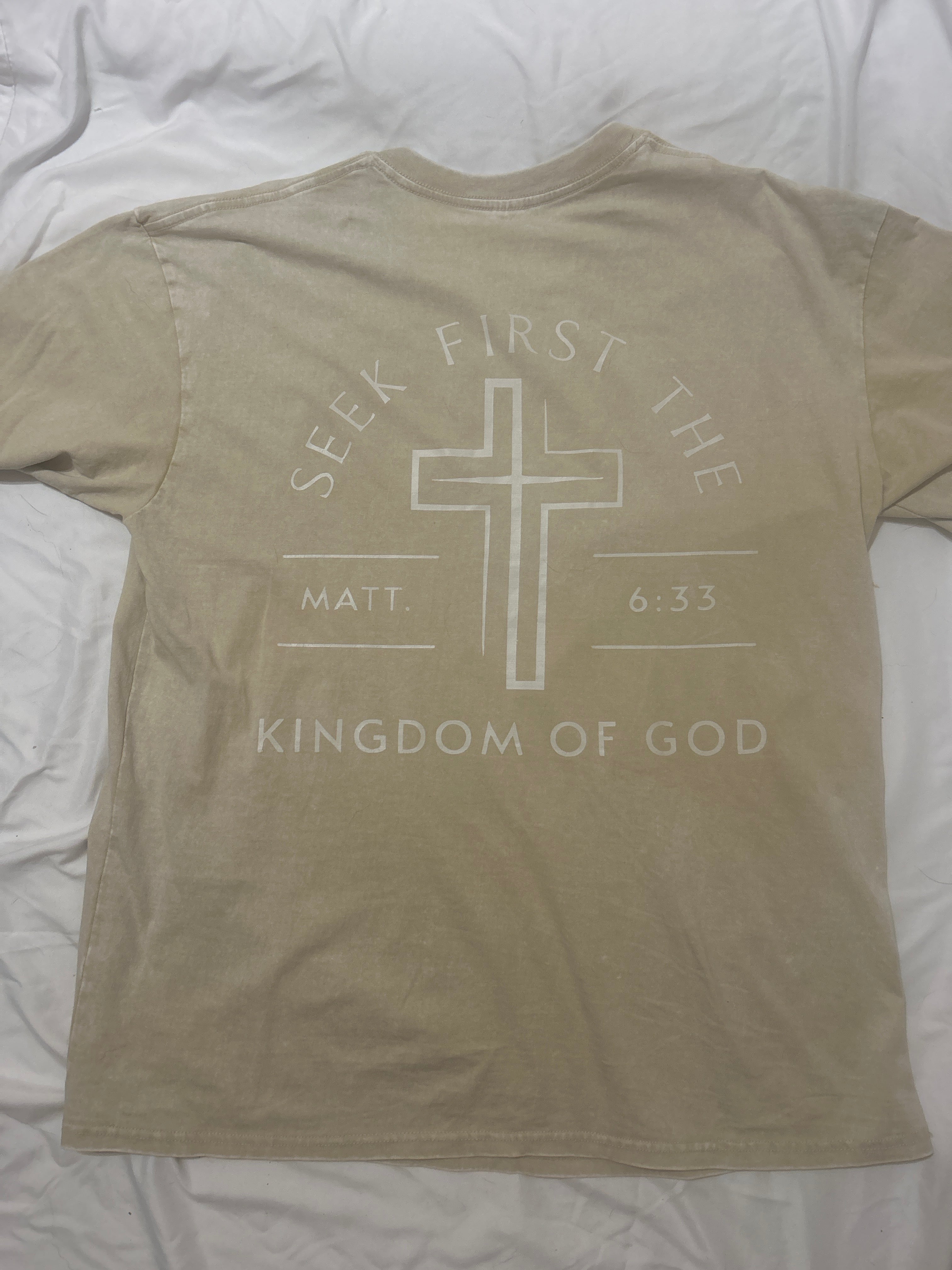 “The Cross” t- shirt. Adult large